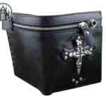 Portefeuille Gothique Motard Cuir