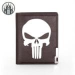 Portefeuille Gothique Rivet Démoniaque - Brun