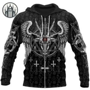 Gilet Gothique Capuche Maléfique — Univers Gothique