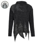 Pull Gothique Col - Un Style Unique Et Sombre - s