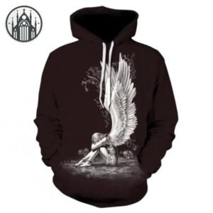 Haut Gothique Ange 3D Imprimé — Univers Gothique