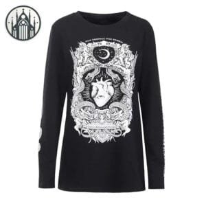 Pull Gothique Court à Col - Livraison Gratuite! - s