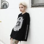Pull Gothique Court à Col - Livraison Gratuite!