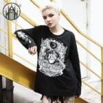 Pull Gothique Court à Col - Livraison Gratuite!