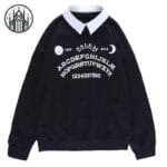 Pull Gothique En Coton Maillé & Polyester - Livraison Standard Offerte - s