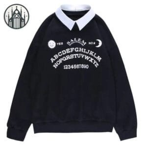 Pull Gothique En Coton Maillé & Polyester - Livraison Standard Offerte - s