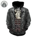 Pull Gothique En Polyester Et Coton Organique Avec Impression 3d Originale - Xxs