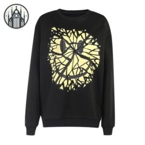 Sweat Gothique Smiley Coton Polyester — Univers Gothique