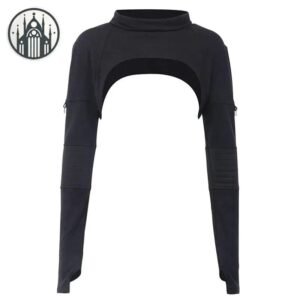 Pull Gothique Court Col Roulé — Univers Gothique