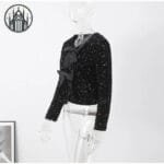 Pull Gothique Transparent à Fleur: Style Démoniaque!