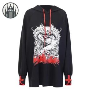 Sweat Gothique Crâne Coton — Univers Gothique