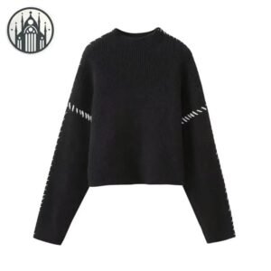 Pull Gothique Romantique Lacet — Univers Gothique
