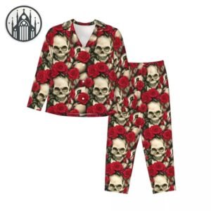 Pyjama Gothique Crâne Mort — Univers Gothique