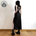 Robe Gothique Spandex A-line — Univers Gothique (vue 3)