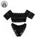 Robe De Nuit Gothique En Dentelle - Livraison Standard Offerte - s