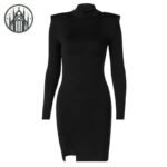 Robe Gothique Fourreau Elegante — Univers Gothique (vue 3)
