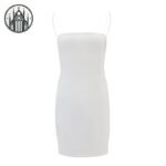 Robe Gothique Fourreau Coton Polyester — Univers Gothique (vue 6)