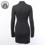 Robe Gothique à Boutons Perle