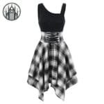 Robe Gothique à Décolleté En Pentagramme - Arrivage Infernal! Blanc / s