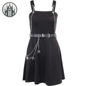 Robe Gothique Bretelle Ajustable: Livraison Gratuite! - s