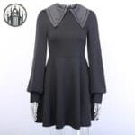 Robe Gothique Col Roulé Courte Vintage: Guide De Taille Et Lavage