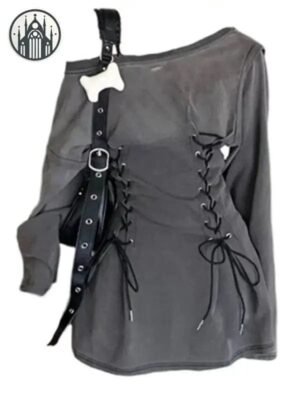 Mini Robe Gothique Corset Grunge — Univers Gothique