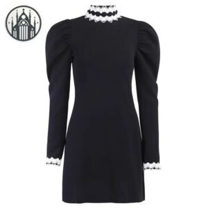 Robe Gothique Vintage Cosplay Élégante — Univers Gothique