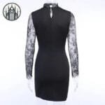 Robe Gothique Cuir Moulante: Embrase L’enfer!