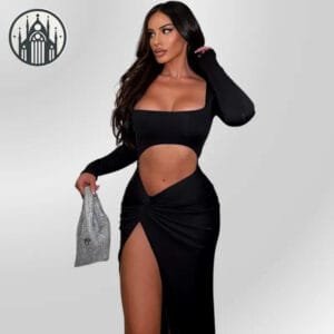 Robe Gothique élégante Et Audacieuse