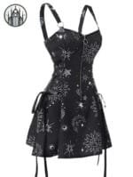 Robe Gothique élégante Et Durable - Noir / s
