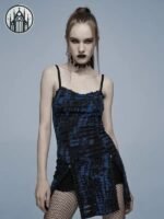 Robe Gothique Polyester Coton Durable — Univers Gothique (vue 4)