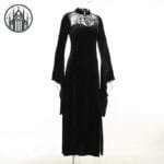 Robe Gothique En Velours Clubwear: Livraison Standard Offerte!