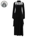 Robe Gothique En Velours Clubwear: Livraison Standard Offerte! - s