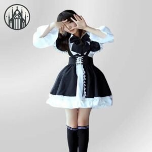 Robe Gothique Coton Polyester Femme — Univers Gothique