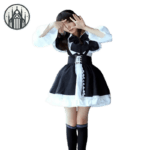 Robe Gothique Féminine Et Durable - Style Manga Cosplay Japonais
