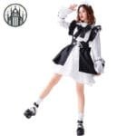 Robe Gothique Féminine Et Durable - Style Manga Cosplay Japonais - s