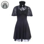 Robe Gothique Fendu Papillon - Révélation De L’enfer! s