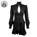Robe Gothique Fille Col Montant - Livraison Standard Offerte - s