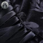 Robe Gothique Florale: Silhouette A-line Douce Et Soyeuse