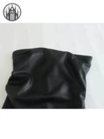 Robe Gothique Fourreau Simili Cuir — Univers Gothique (vue 3)
