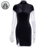 Robe Gothique Kimono Asiatique — Univers Gothique (vue 6)