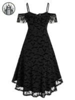 Robe Gothique Live To Die: Enfer Inspiré!