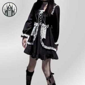 Robe Gothique Lolita Élégante — Univers Gothique
