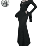 Robe Gothique Sirène Manches Papillons