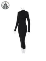 Robe Gothique Longue Incroyablement Douce - m