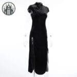 Robe Gothique Longue Noire - Livraison Offerte