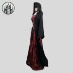 Robe Gothique Médiévale Vampire Polyester — Univers Gothique (vue 2)