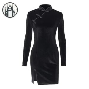 Robe Gothique Chinoise Moderne Femme — Univers Gothique