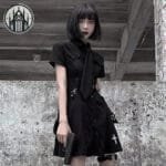 Robe Gothique Noir Chic Avec Ailes D’ange: Jeune Gothique Trouve Ton Style!