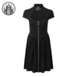 Robe Gothique Noir En 3d - Livraison Offerte - s